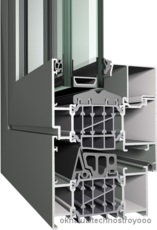 Очень теплое окно Reynaers CS 86 HI 1000х1400 мм с двухкамерным энергосберегающим стеклопакетом